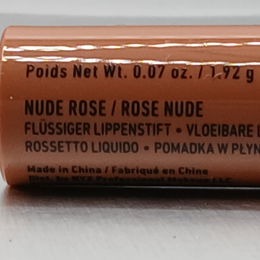 5 For $25 Item🌸 NYX Matte Liquid Lipstick shade NUDE ROSE - Picture 3 of 3